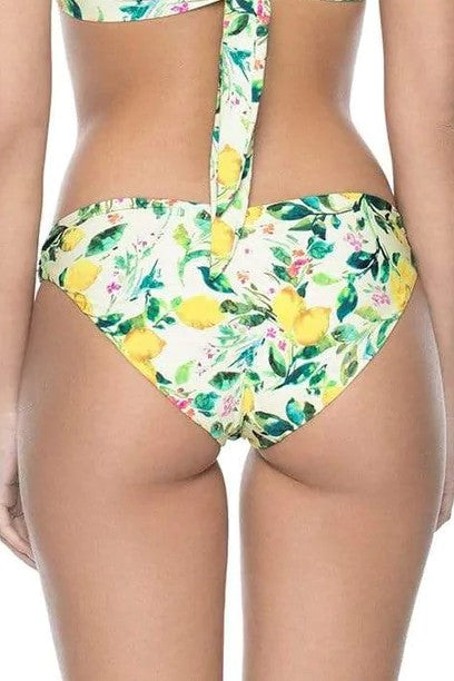 PQ Swim Lemon Basic Ruched Full Bottoms